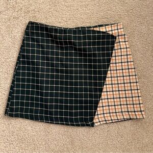 Urban outfitters patterned mini skirt